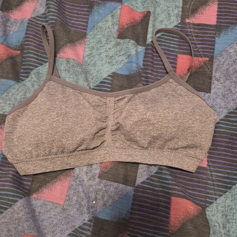 Wonder Nation Gray Kids Bra